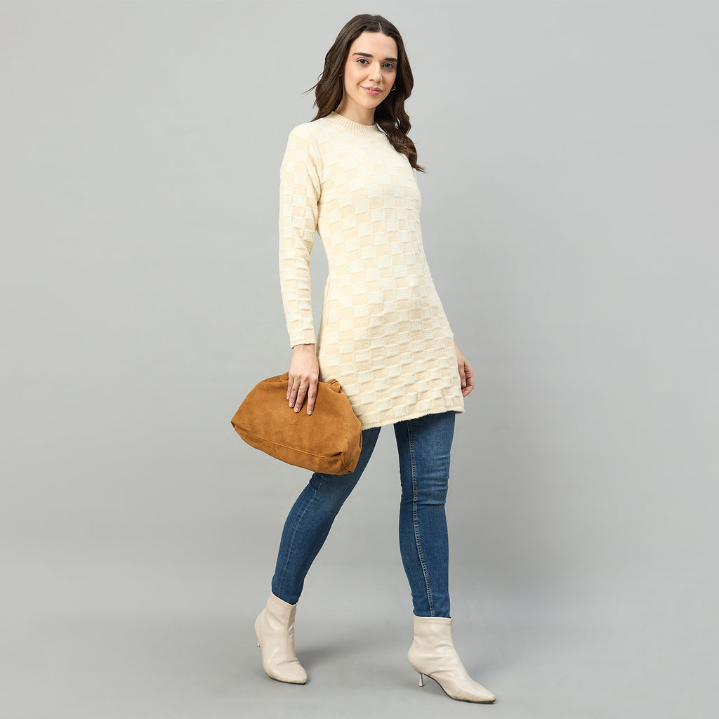 Duke Urban Women Full Sleeve Front Open Regular Cardigan (SDS1281)