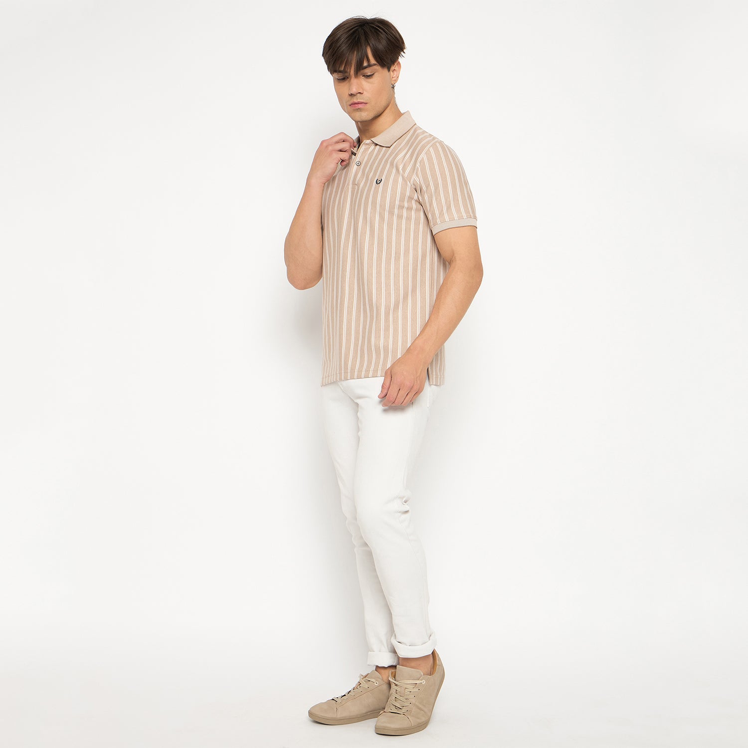 Duke Stardust Men Half Sleeve Cotton T-shirt (LF7269)