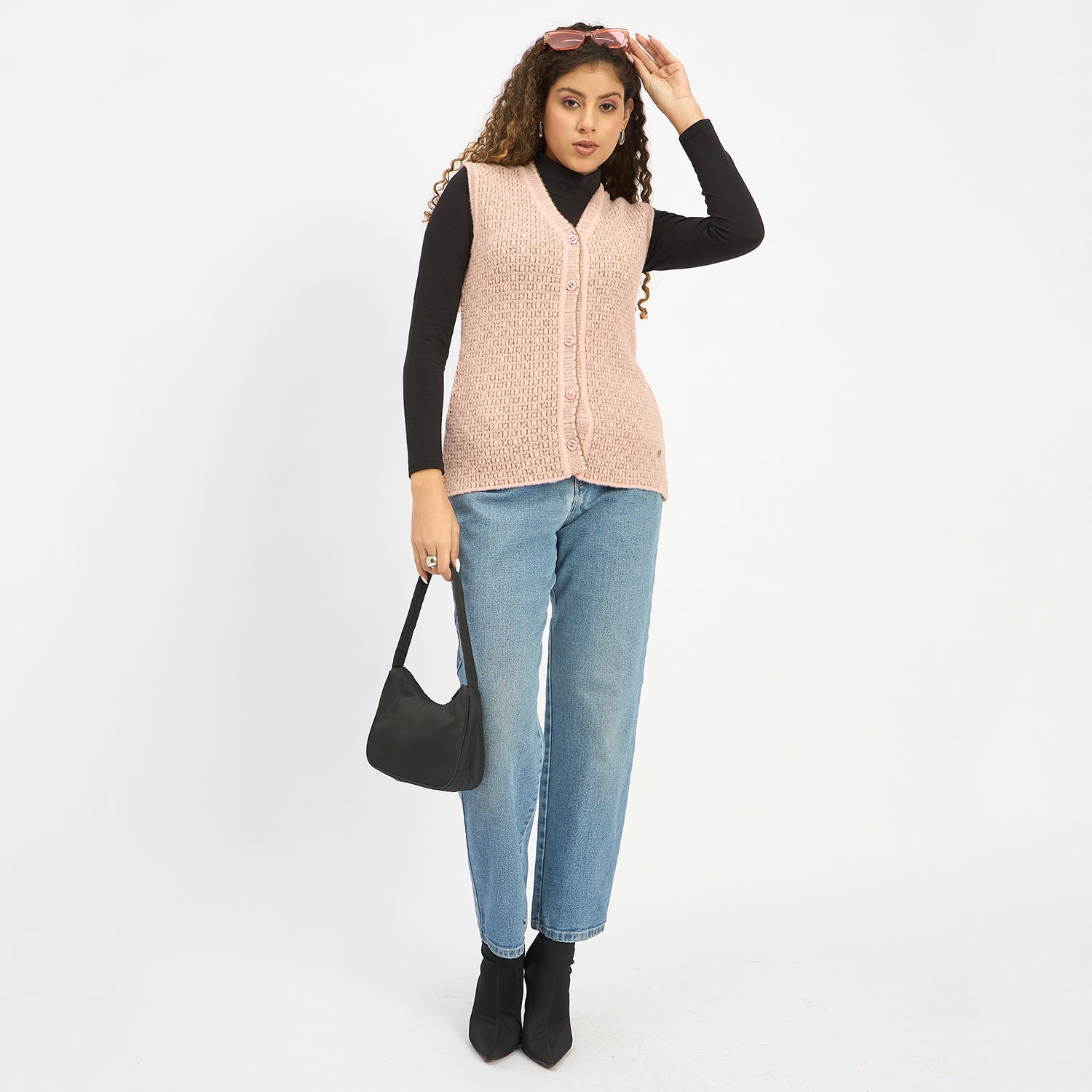 Duke Urban Women Sleeveless Cardigan (SDS1267N)