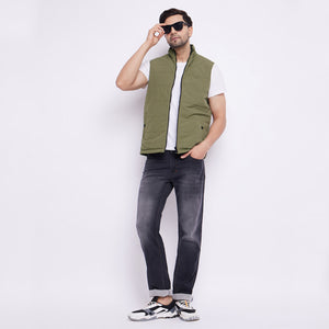 Duke Stardust Men Sleeveless Reversible Jacket (SDZ3054)