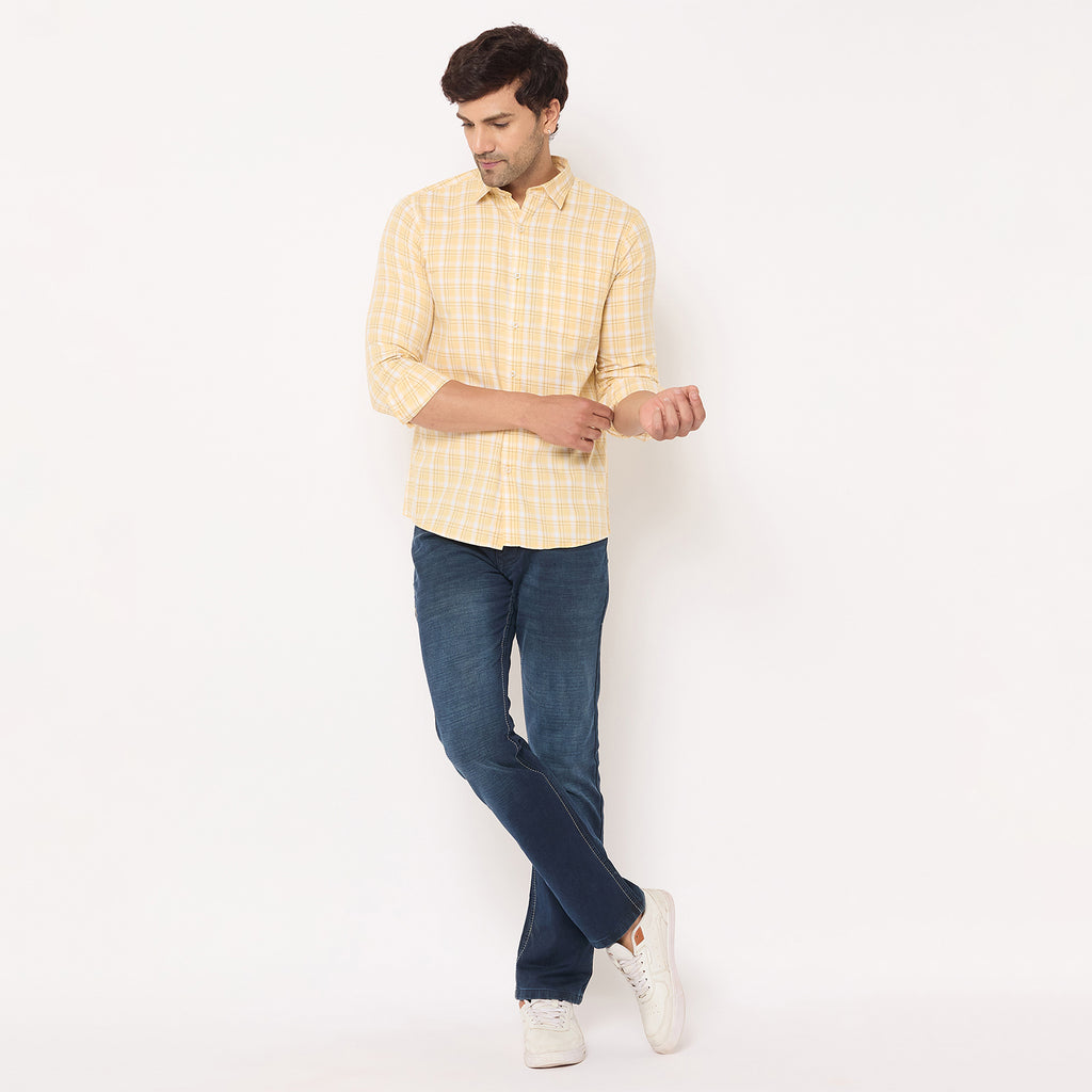 Duke Urban Men Full Sleeve Cotton Shirt (SDO7CKA)