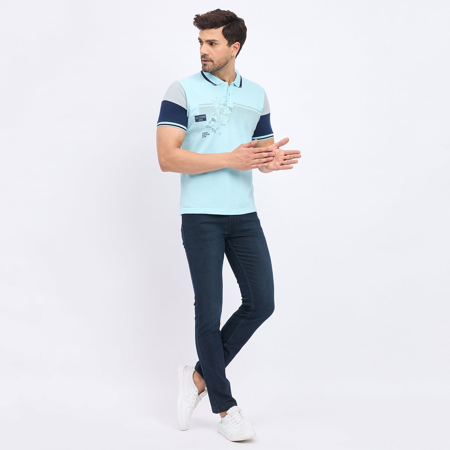 Duke Urban Men Smart Fit Stretchable Jeans (SDD5608)