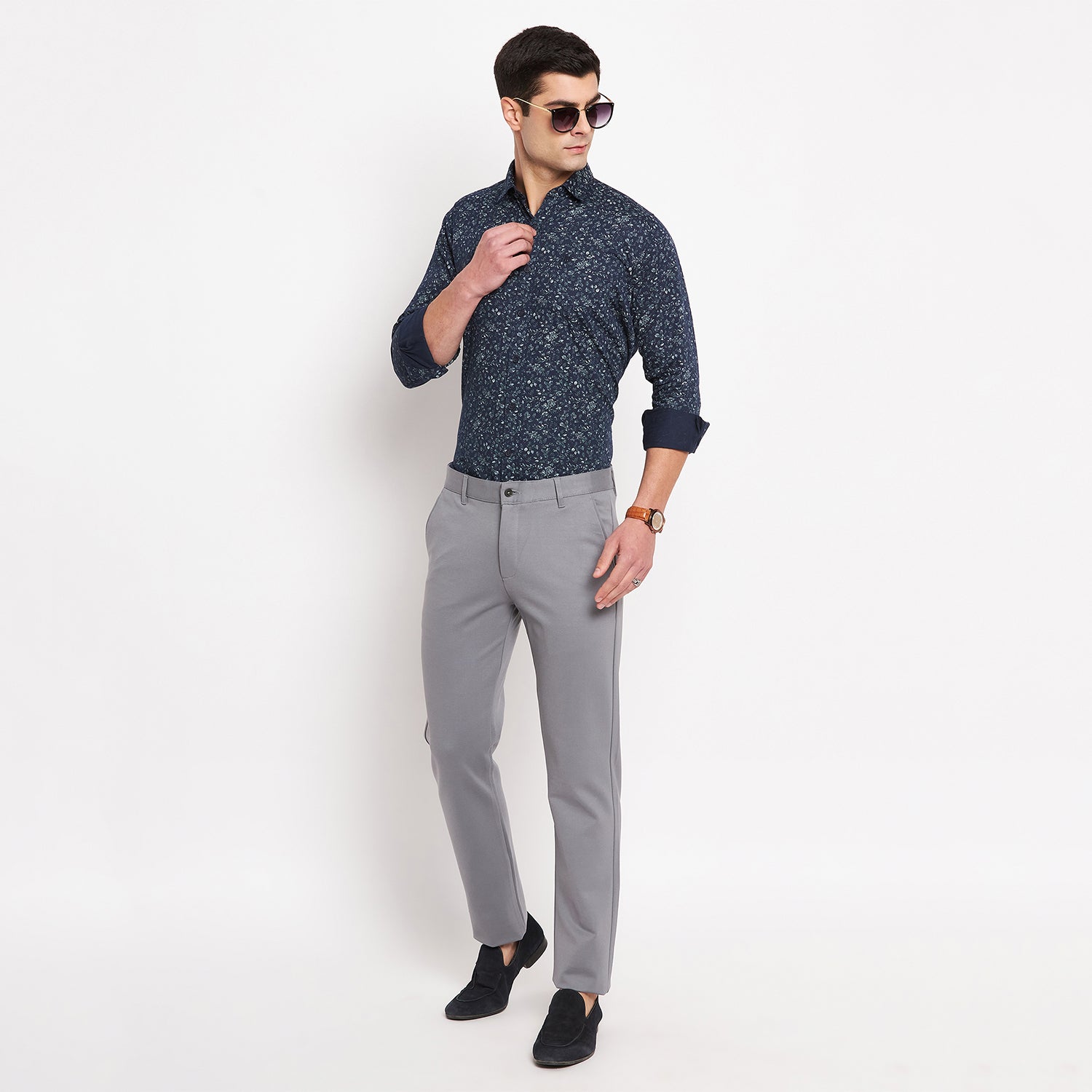 Duke Stardust Men Full Sleeve Cotton Shirt (SDO8PRSS)