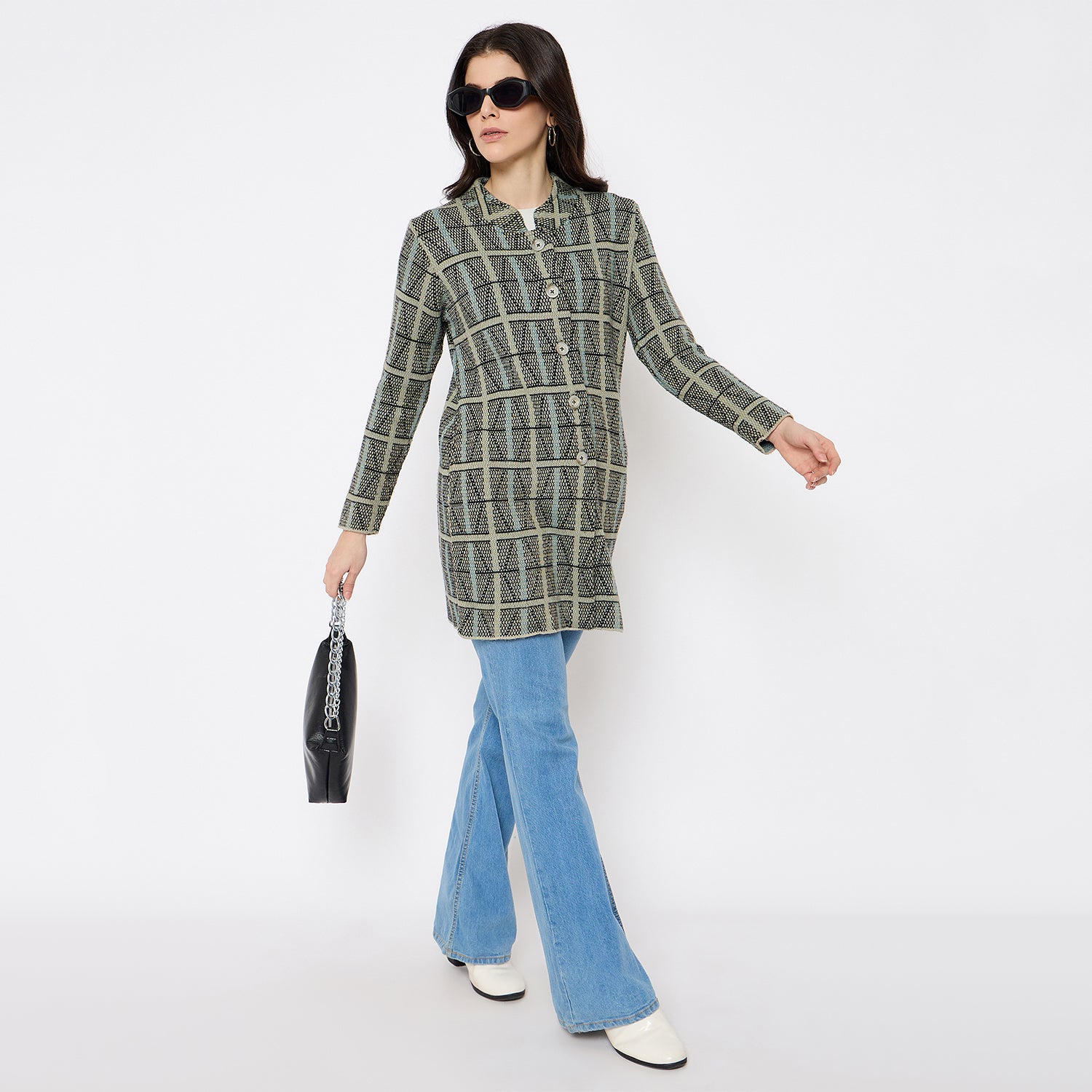 Duke Urban Women Full Sleeve Long Sweater (SDS1220)