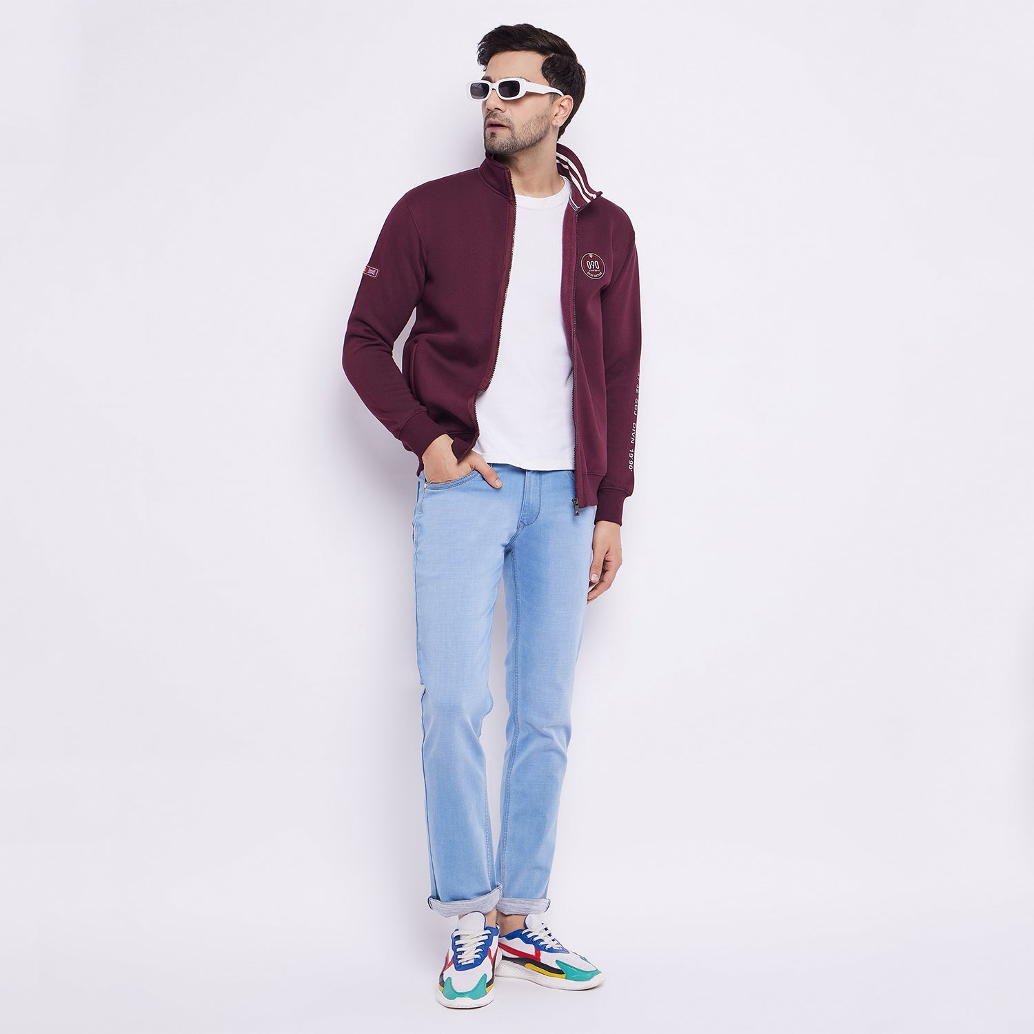 Duke Urban Men Zipper Sweatshirt (LF6256)
