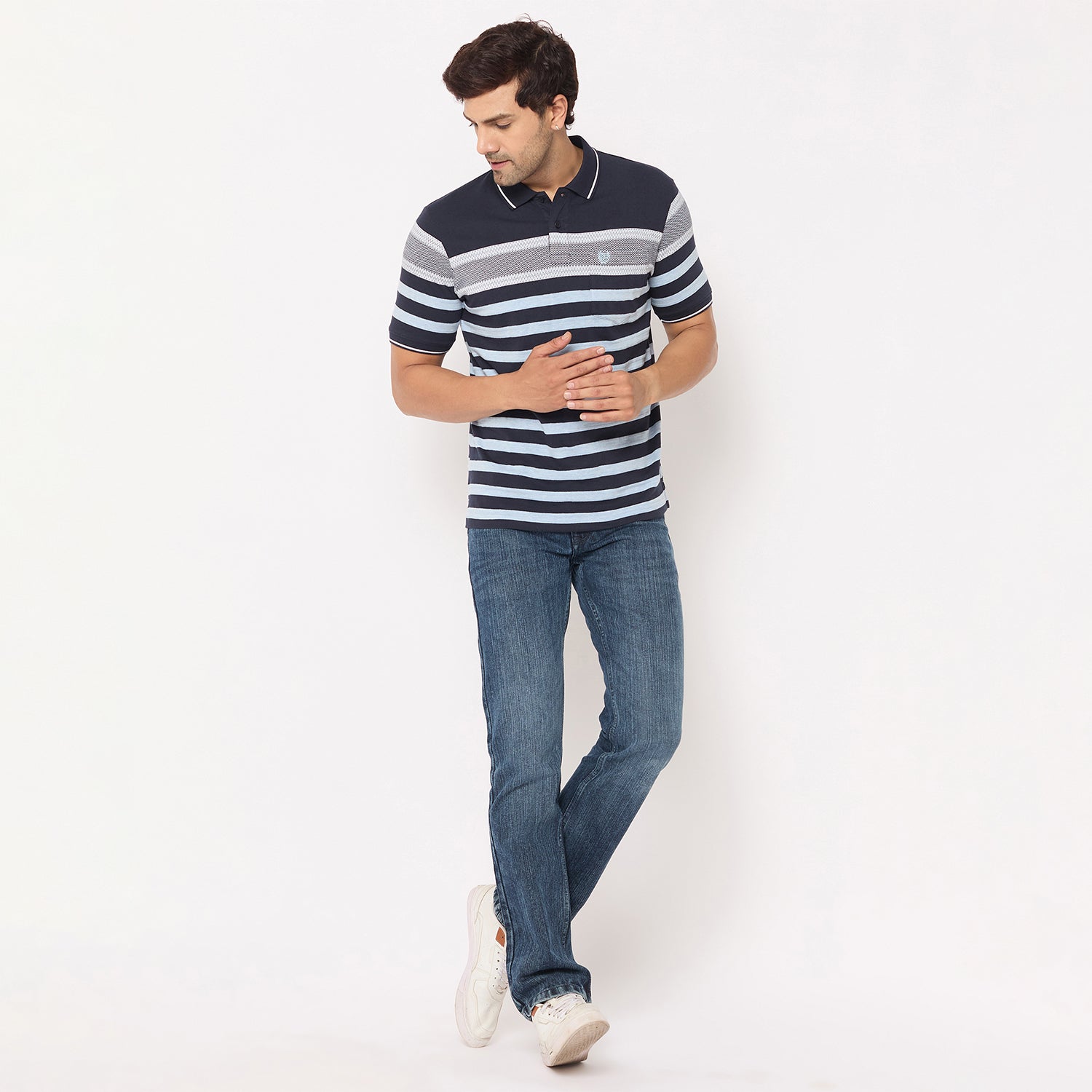 Duke Urban Men Half Sleeve Cotton Tshirt (LF7211)