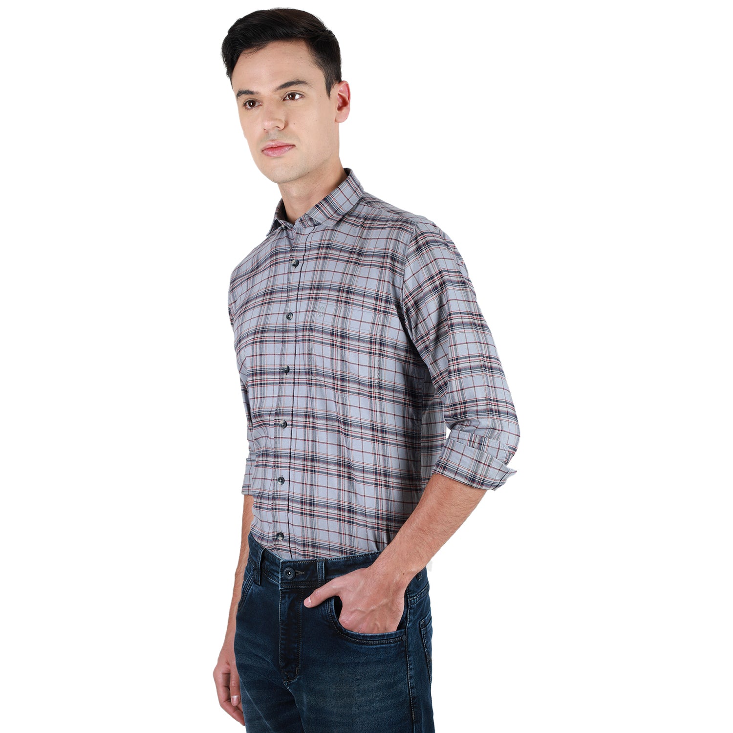 Duke Urban Men Full Sleeve Cotton Shirt (SDO8CKOK)