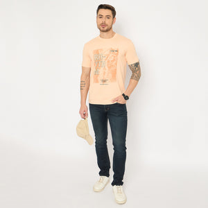 Duke Men Half Sleeve Cotton Tshirt (LF7434)