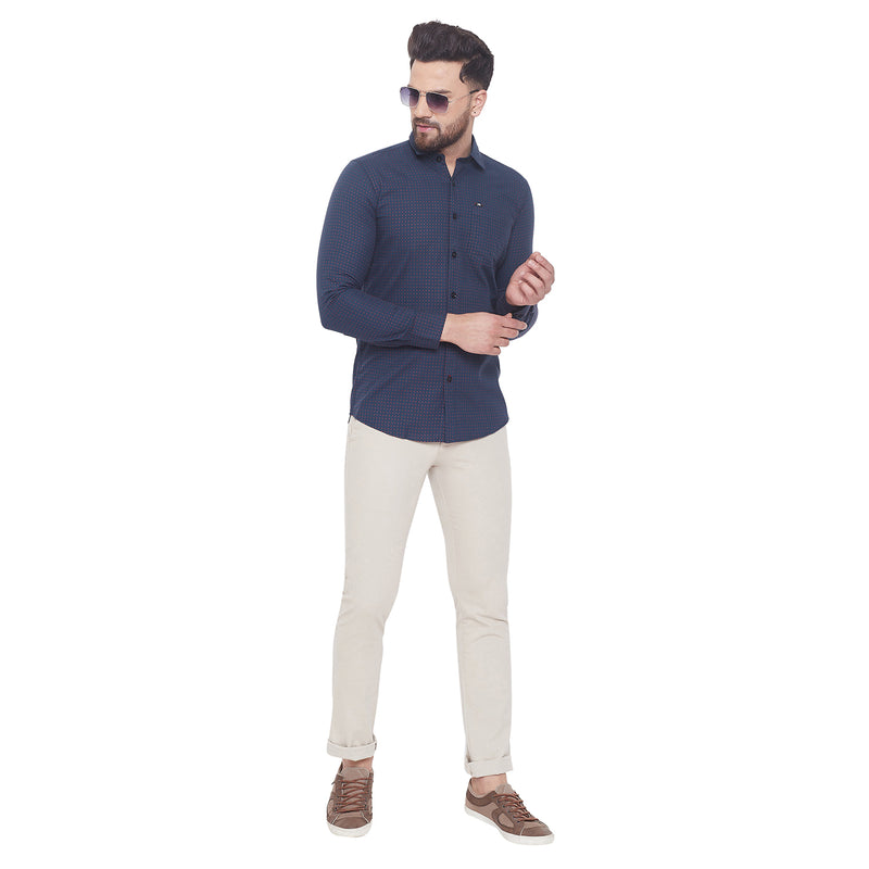 Duke Urban Men Full Sleeve Cotton Shirt (SDO8738)