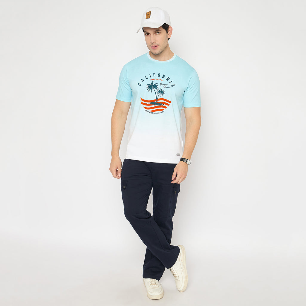 Duke Urban Men Half Sleeve Cotton Tshirt (LF7429)