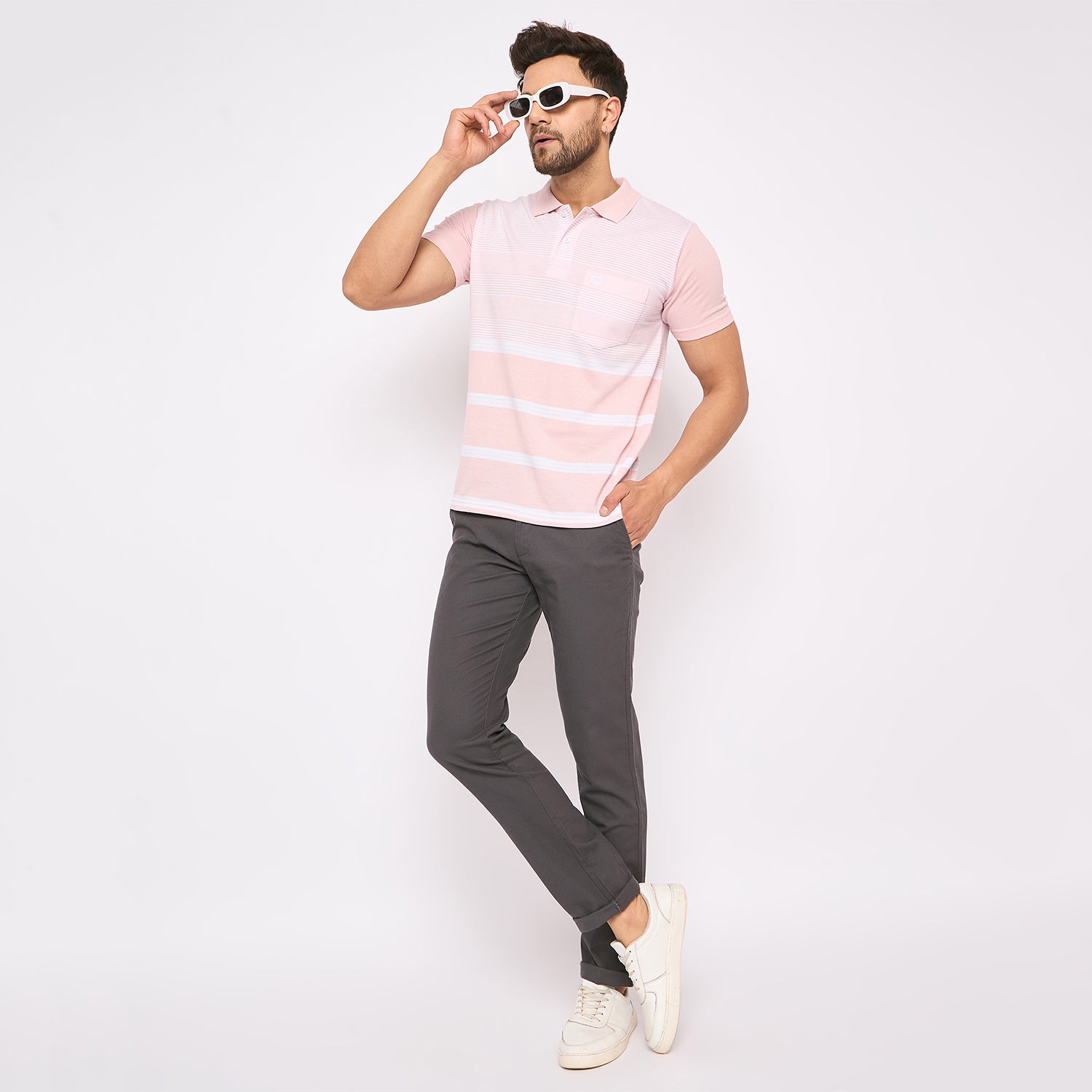 Duke Stardust Men Narrow Fit Chinos Trousers (SDT4506R)