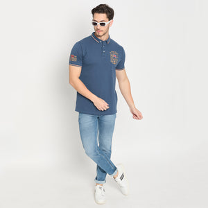 Duke Strardust Men Half Sleeve Cotton T-shirt (LF7043)