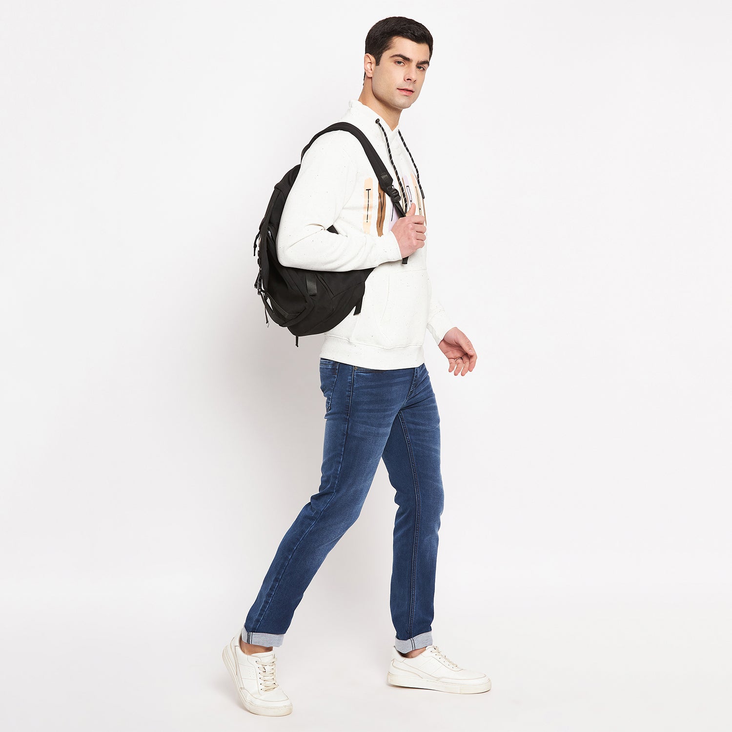 Duke Urban Men Cowl Neck Sweatshirt (LF6229)