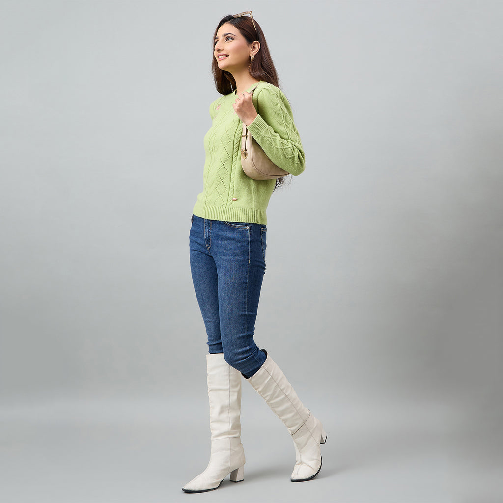Duke Urban Women Full Sleeve RoundNeck Pullover (SDS1405)