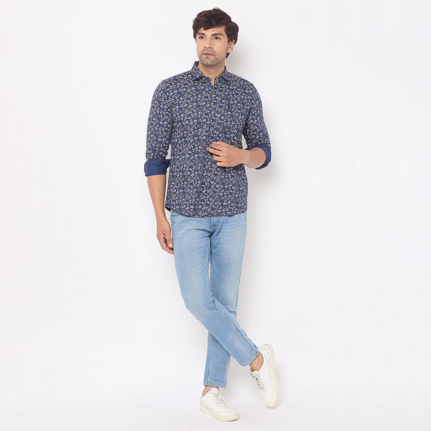 Duke Urban Men Full Sleeve Cotton Shirt (SDO8PRQ)