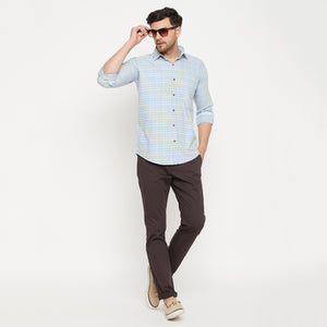 Duke Stardust Men Full Sleeve Cotton Shirt (SDO5CKOP)