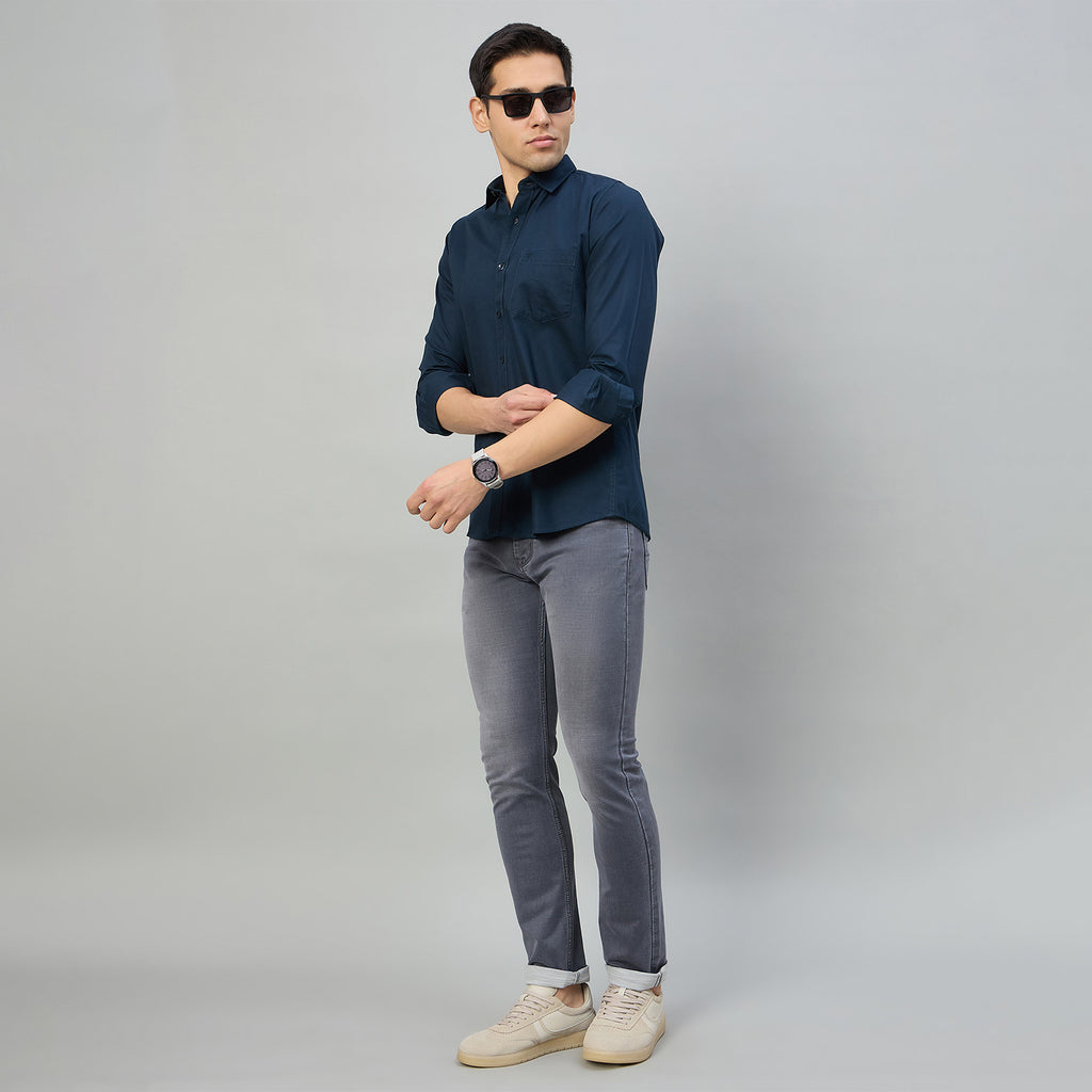 Duke Men Narrow Fit Stretchable Jeans (SDD5999N)