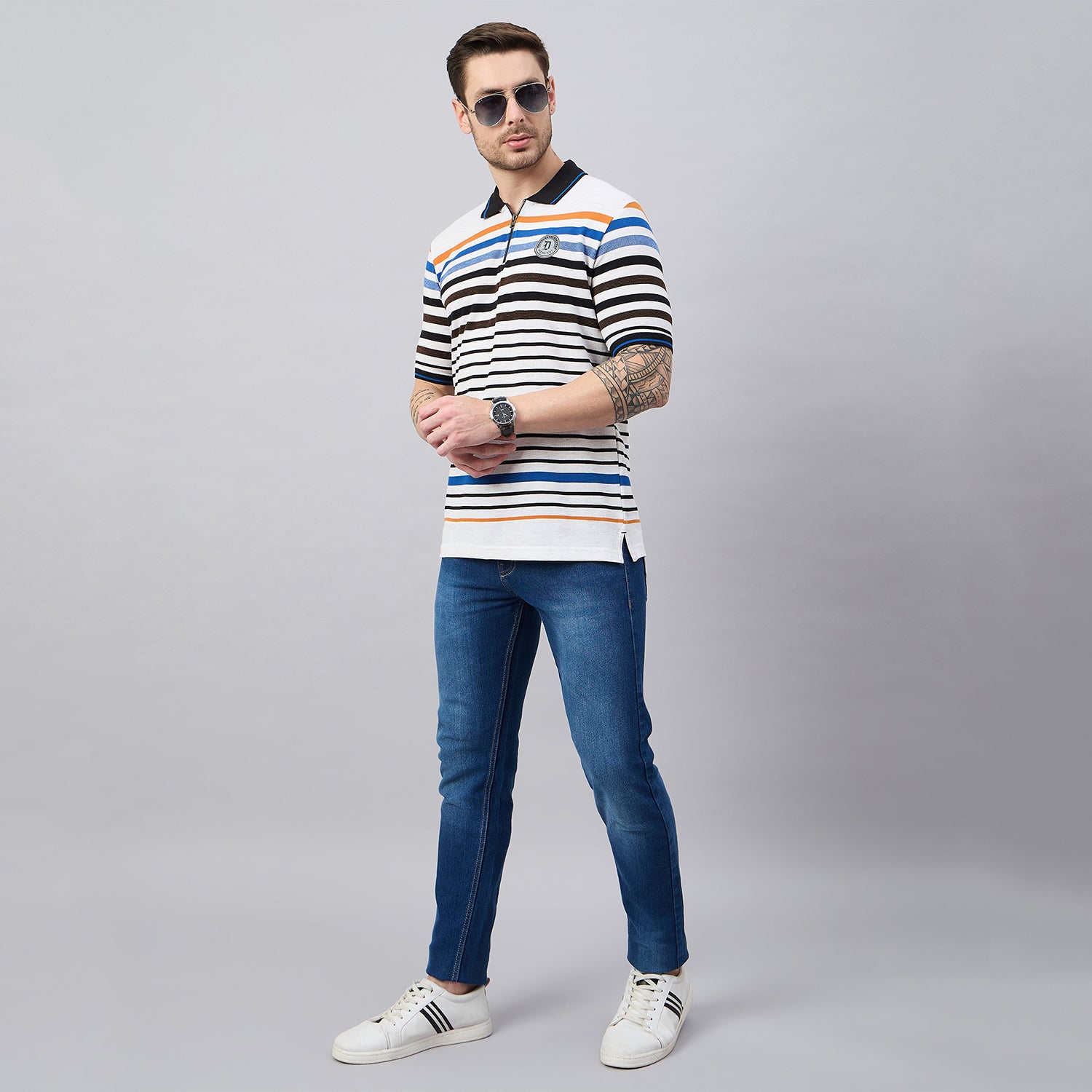 Duke Urban Men Half Sleeve Cotton Polo Tshirt (ON3252)