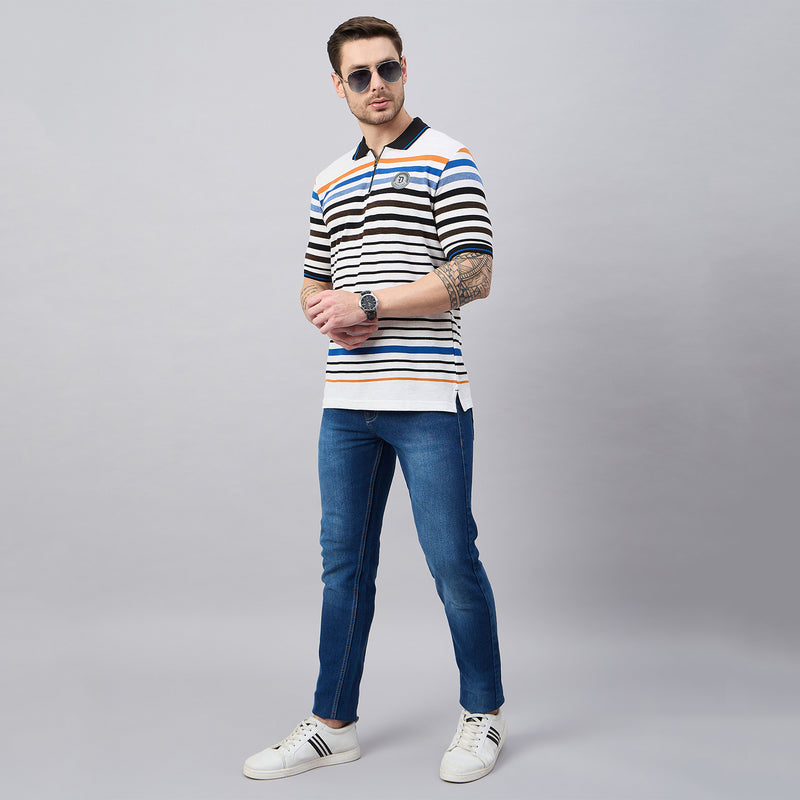 Duke Urban Men Half Sleeve Cotton Polo Tshirt (ON3252)