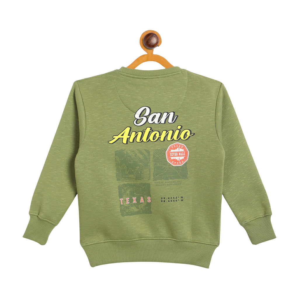 Duke Urban Boys Full Sleeve Round Neck Printed Sweatshirt (LF396N)