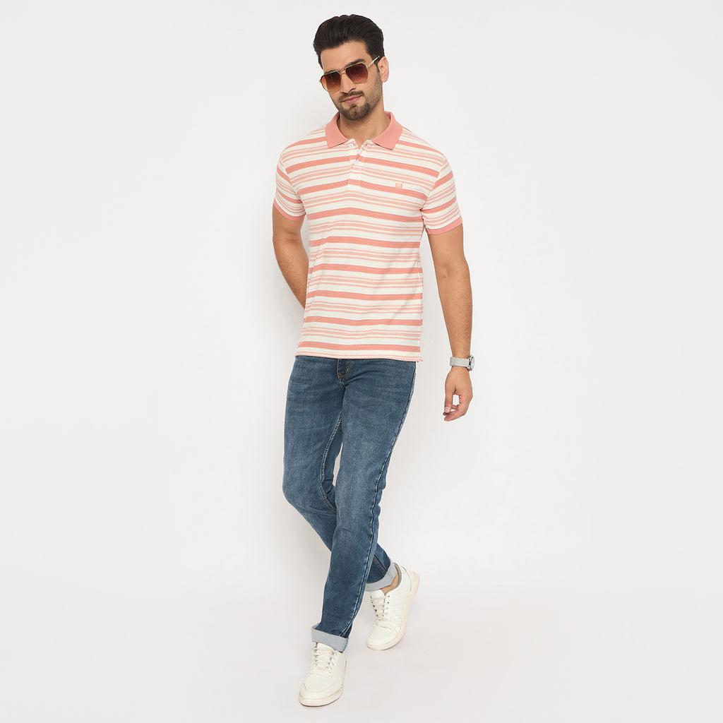 Duke Urban Men Half Sleeve Cotton Tshirt (LF7386)
