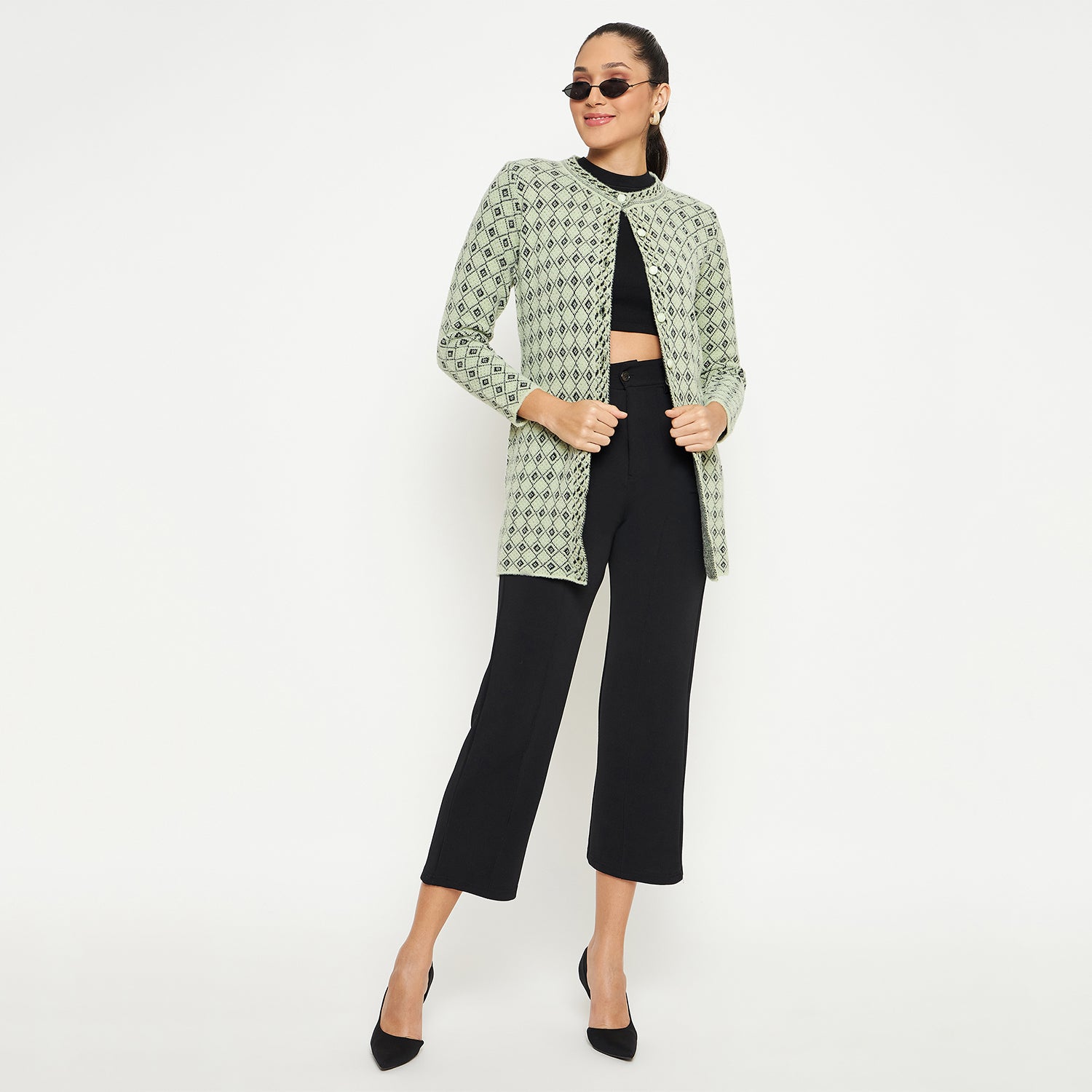 Duke Urban Women Full Sleeve Cardigan (SDS1215)