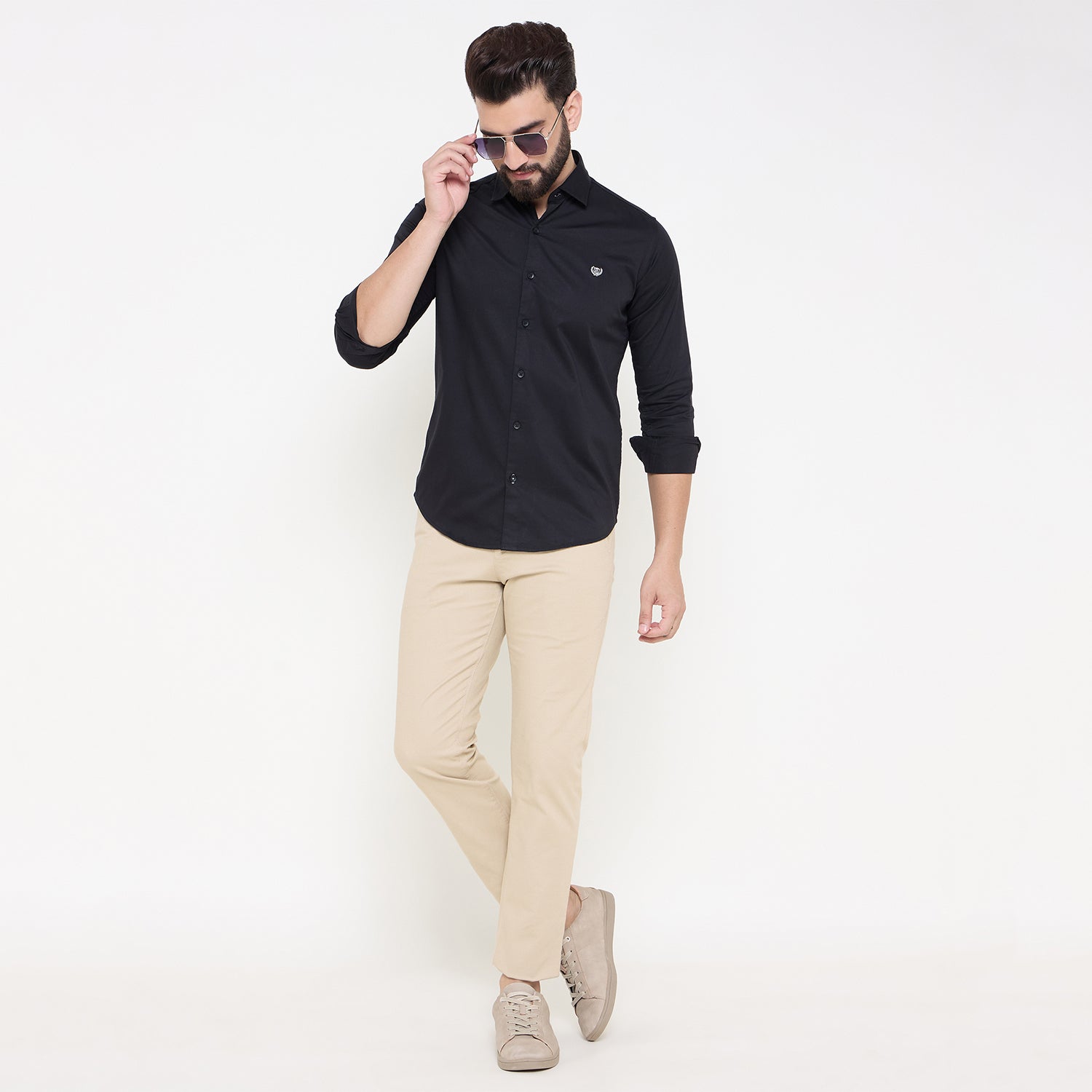 Duke Stardust Men Full Sleeve Cotton Shirt (SDO3PLA)