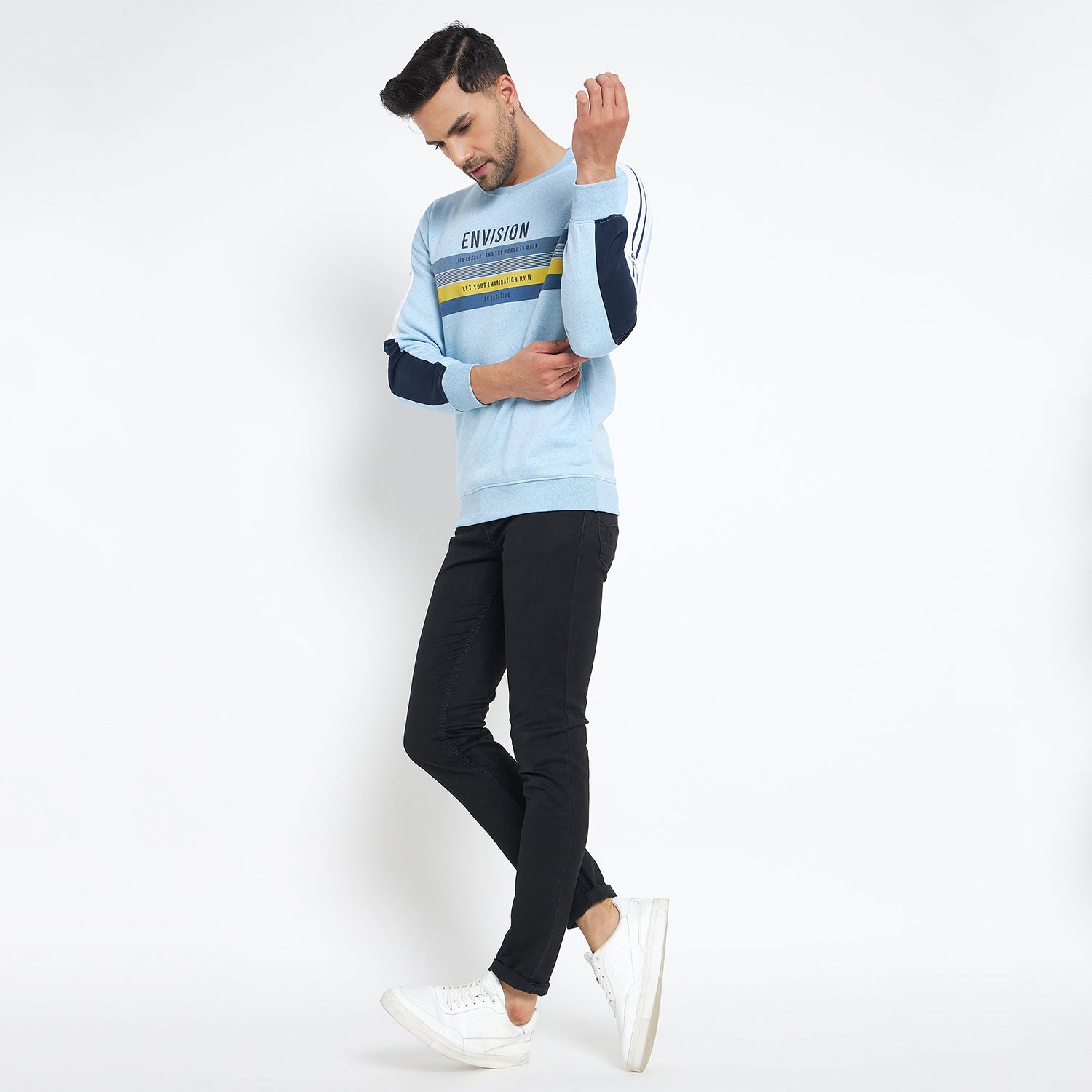 Duke Urban Men Round Neck Sweatshirt (LF6280)