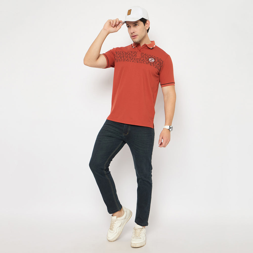 Duke Urban Men Half Sleeve Cotton Tshirt (LF7454)
