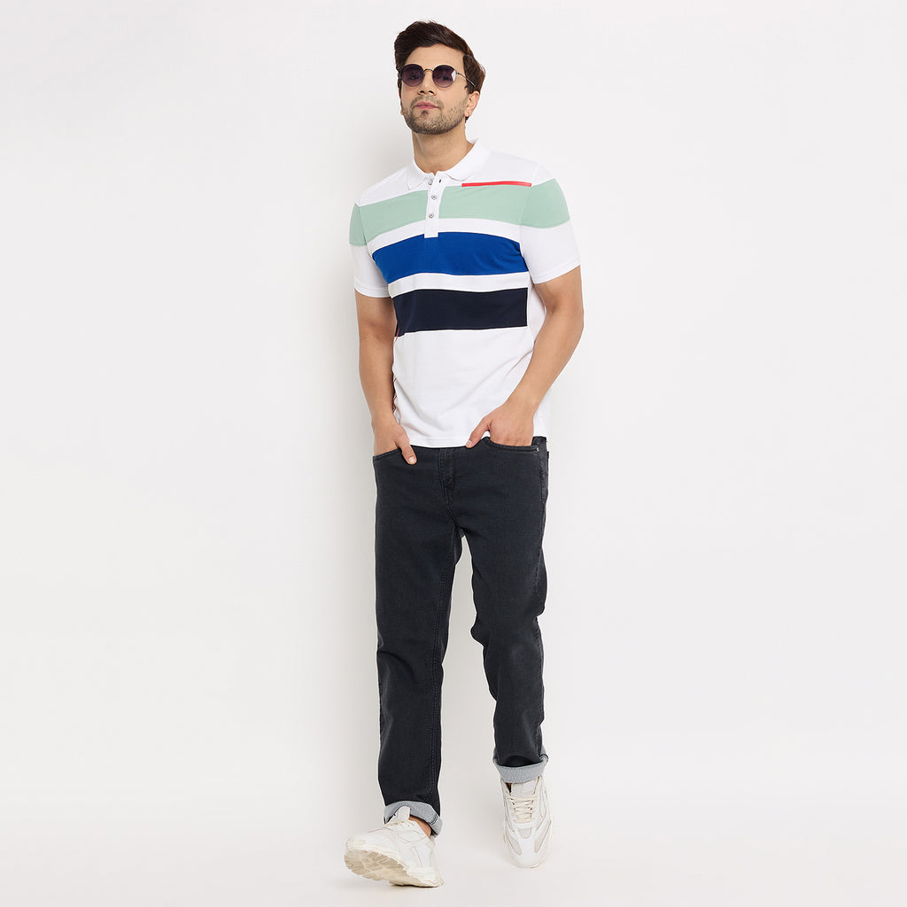 Duke Urban Men Half Sleeve Cotton T-shirt (LF7266)