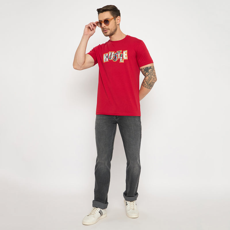 Duke Urban Men Half Sleeve Cotton Tshirt (LF7424)