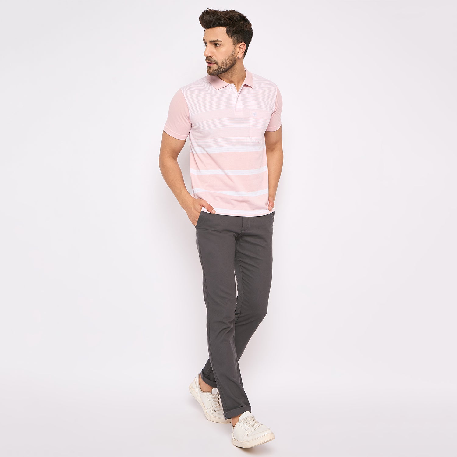 Duke Urban Men Half Sleeve Cotton T-shirt (MLF1122)