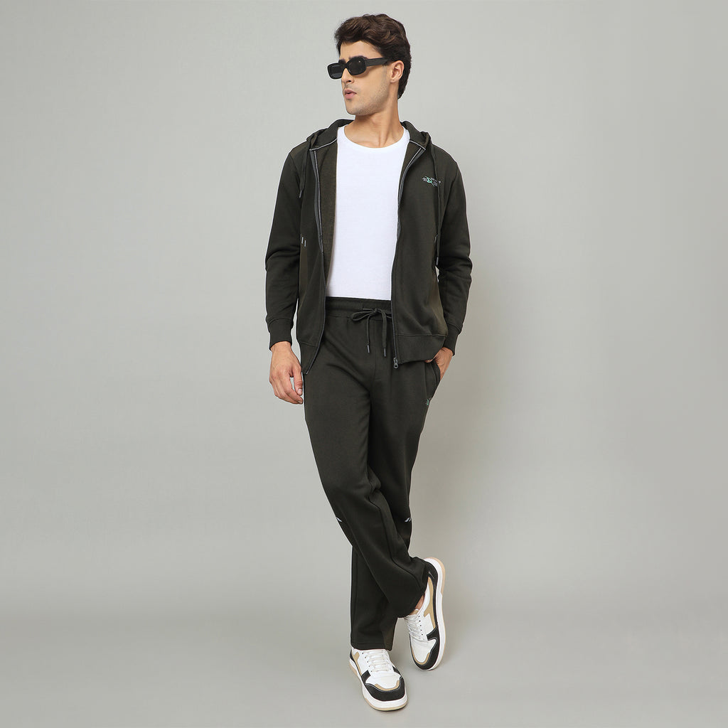 Duke Urban Men Hood Smartfit Full Zip Tracksuit (LF6035)