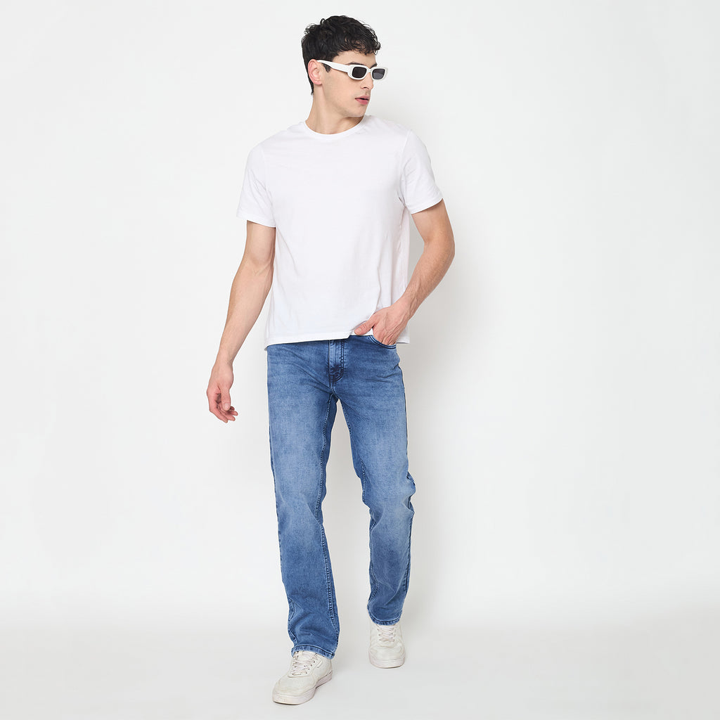 Duke Urban Men Comfort Fit Stretchable Jeans (SDD5946C)