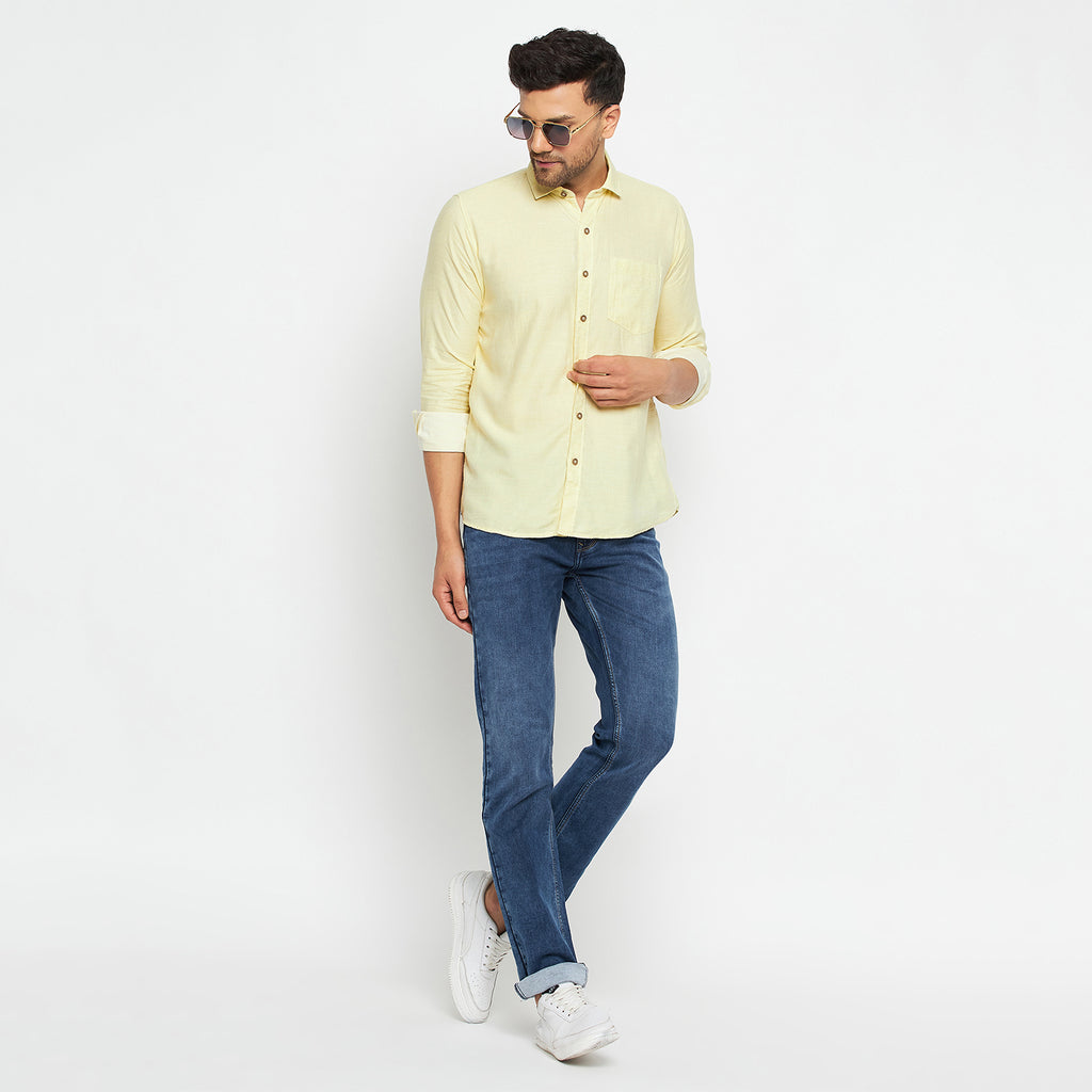 Duke Urban Men Full Sleeve Cotton Shirts (SDO8PLT)