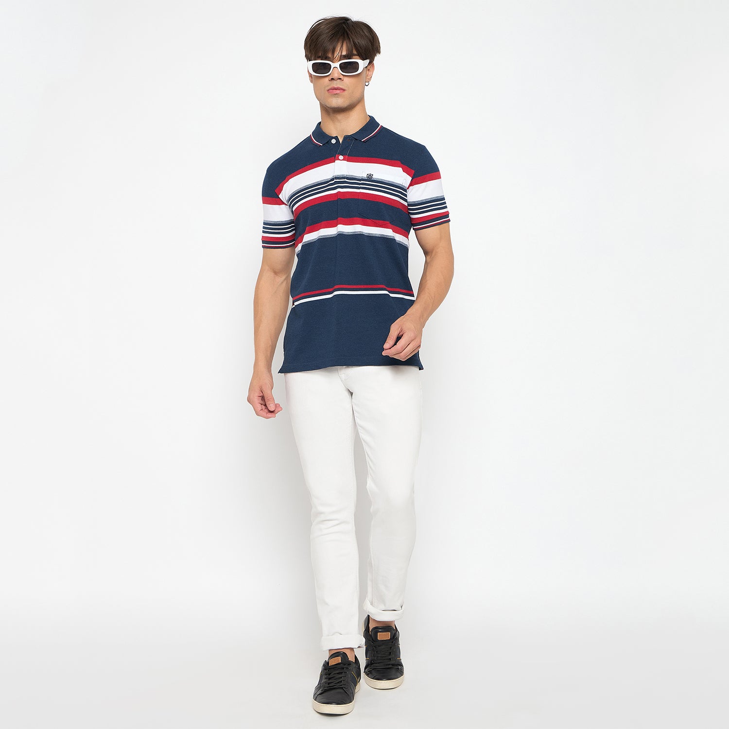 Duke Urban Men Half Sleeve Cotton T-shirt (LF7188)
