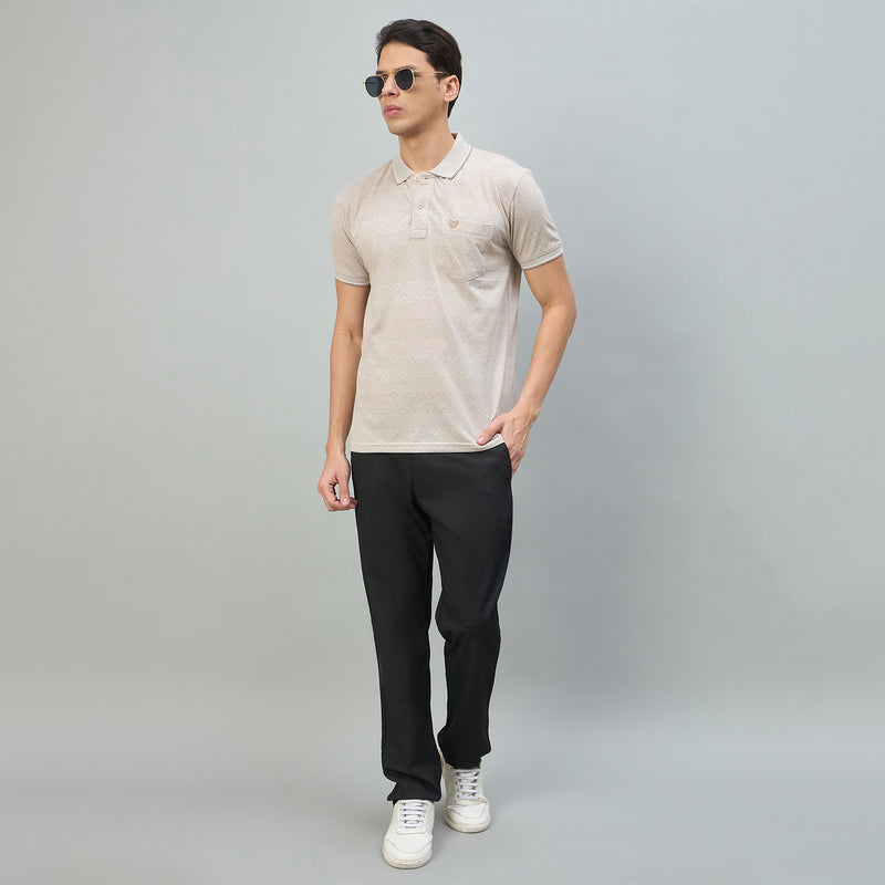 Duke Urban Men Solid Half Sleeve Regular Polo Tshirt (LF7733)