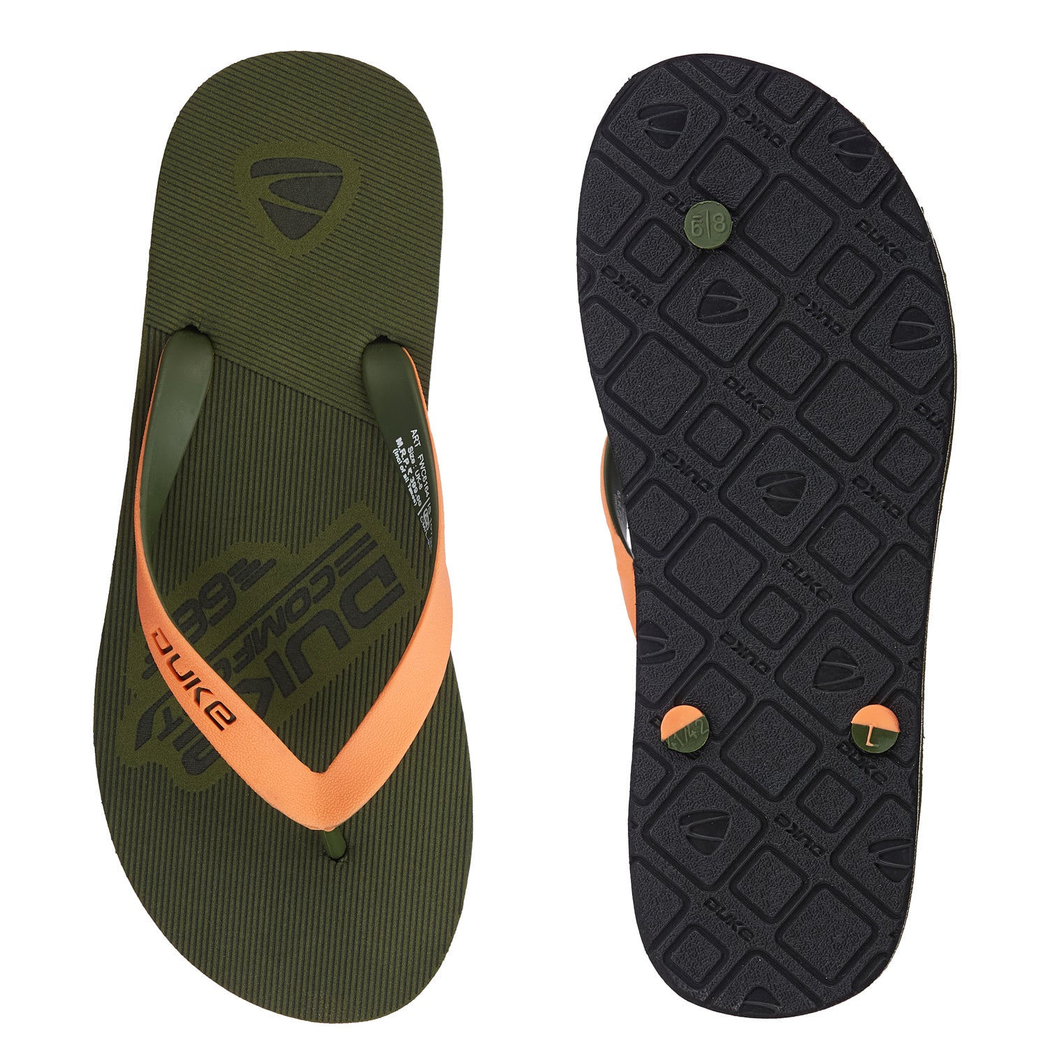 Duke Men Thong Flip Flops (FWC6164)