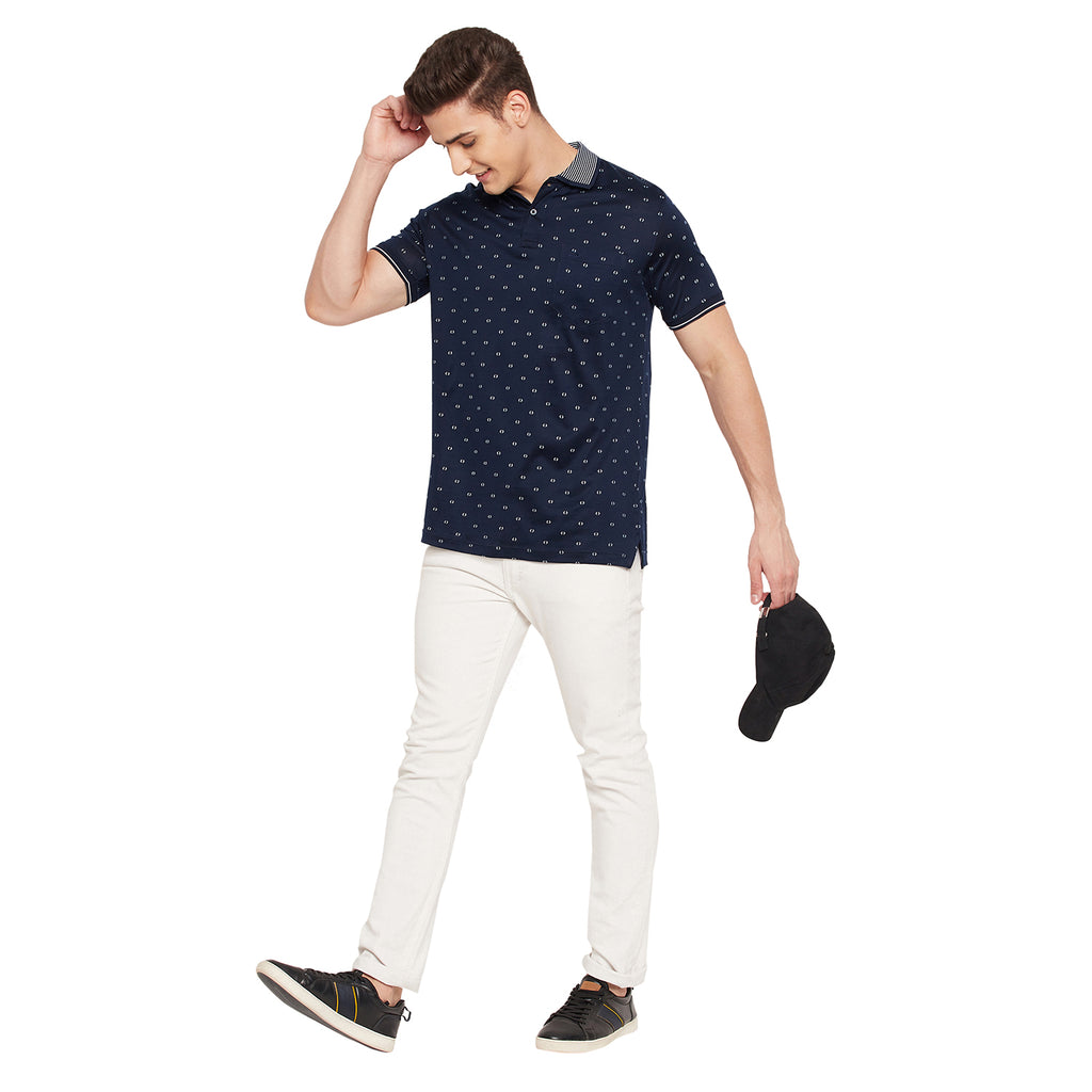Duke Urban Men Half Sleeve Cotton T-shirt (LQ4593)