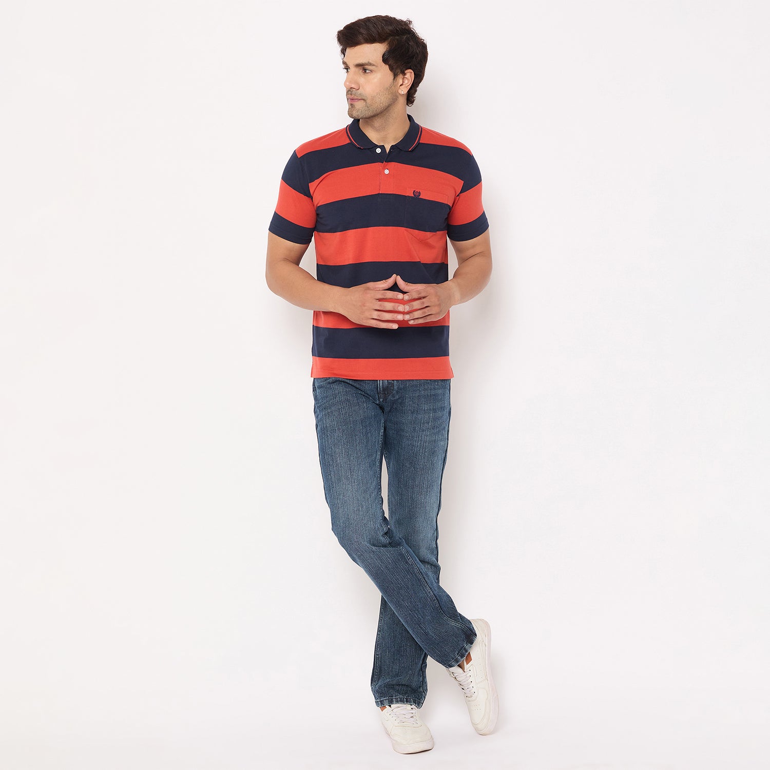 Duke Urban Men Half Sleeve Cotton Tshirt (MLF1148)