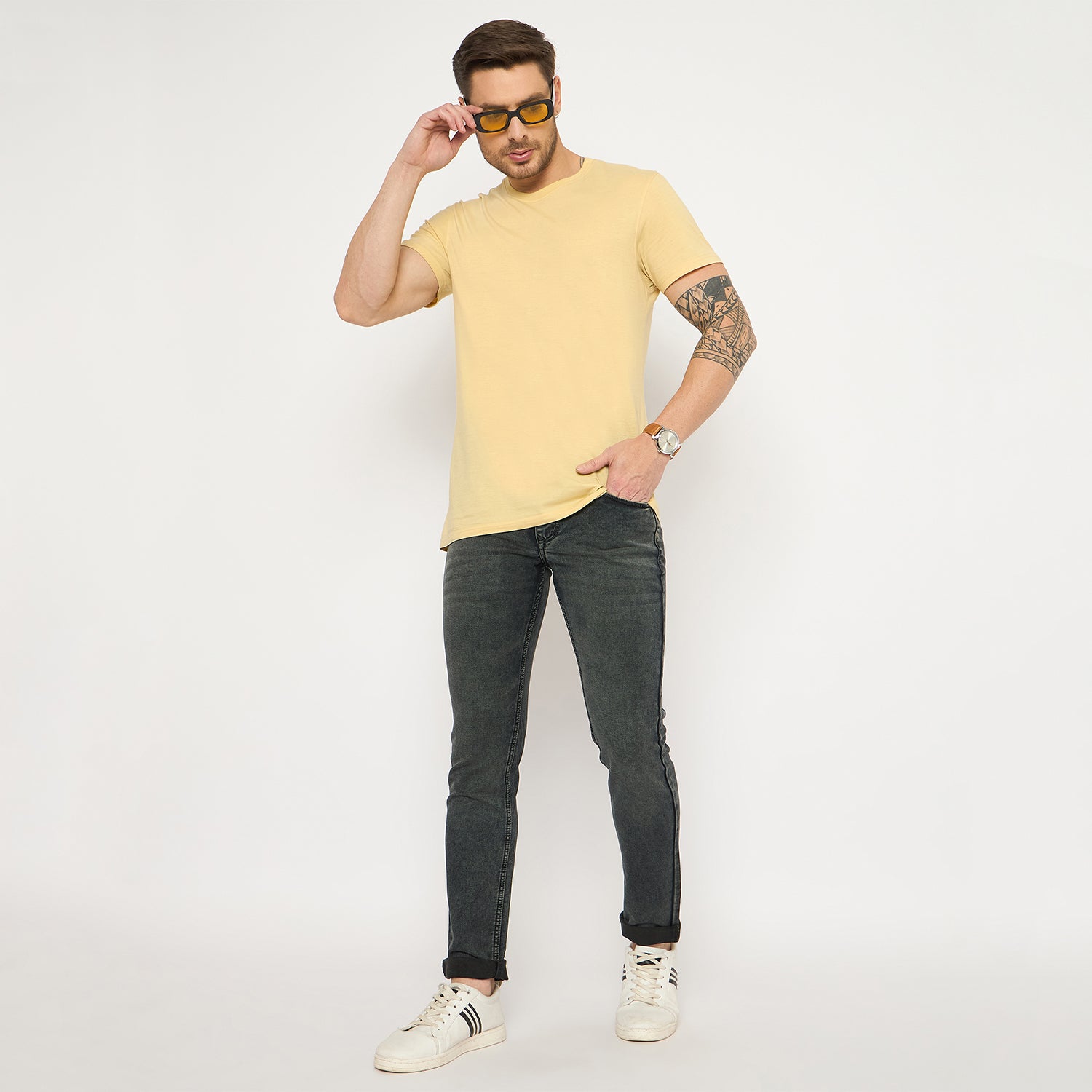 Duke Urban Men Slim Fit Stretchable Jeans (SDD5730S)