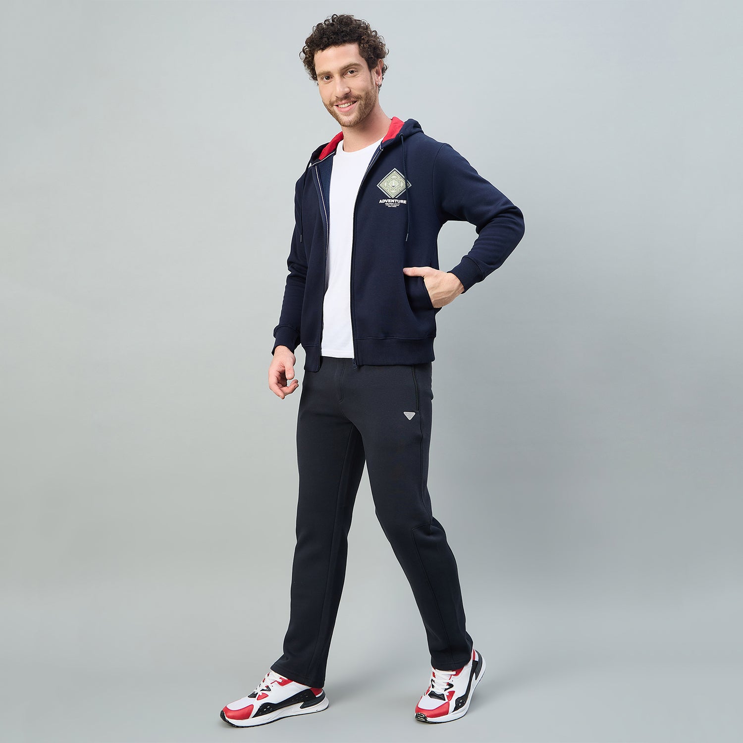 Duke Urban Men Classic Fit Fleece Trackpant (LF9097)