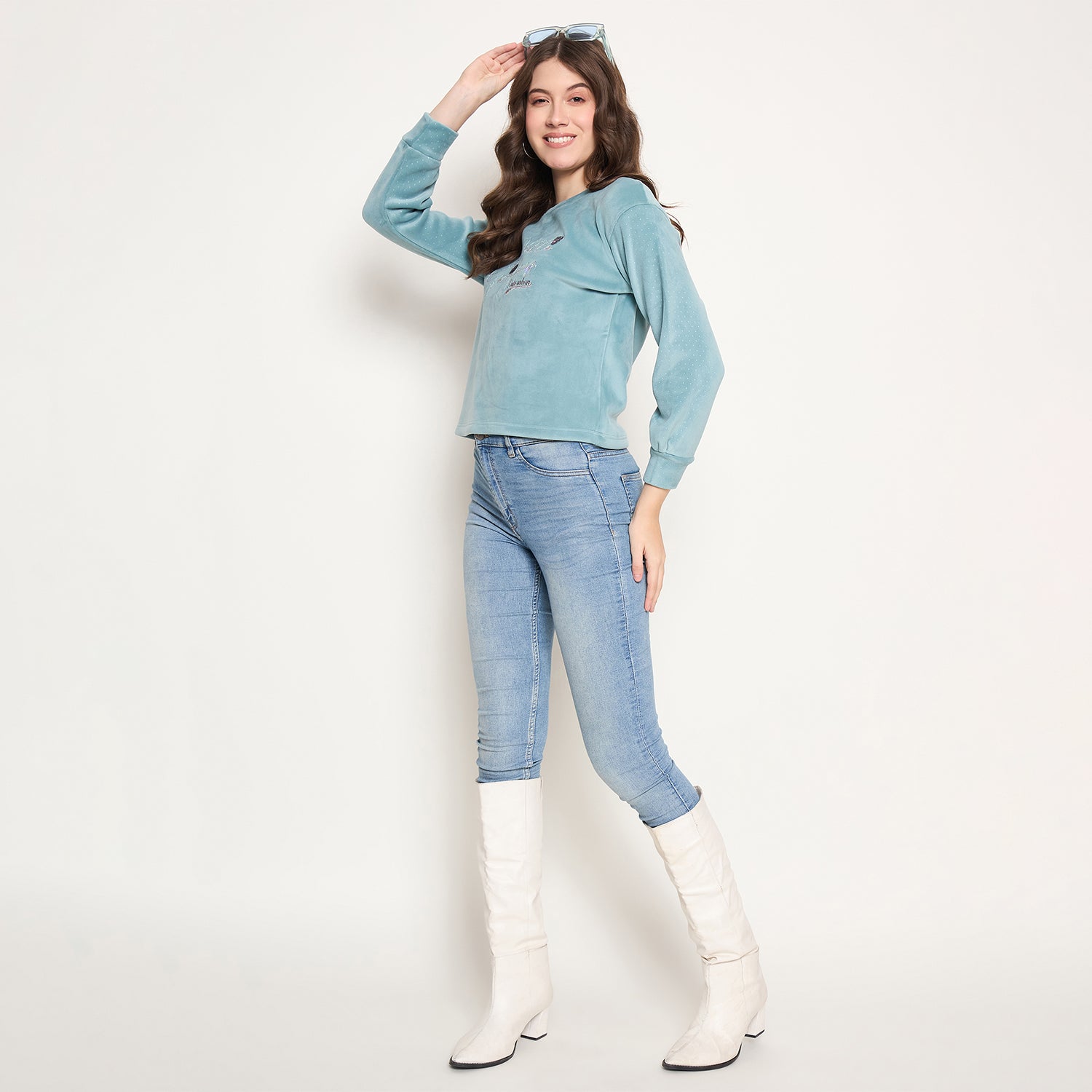 Duke Urban Women Round Neck Sweatshirt (LFX969)