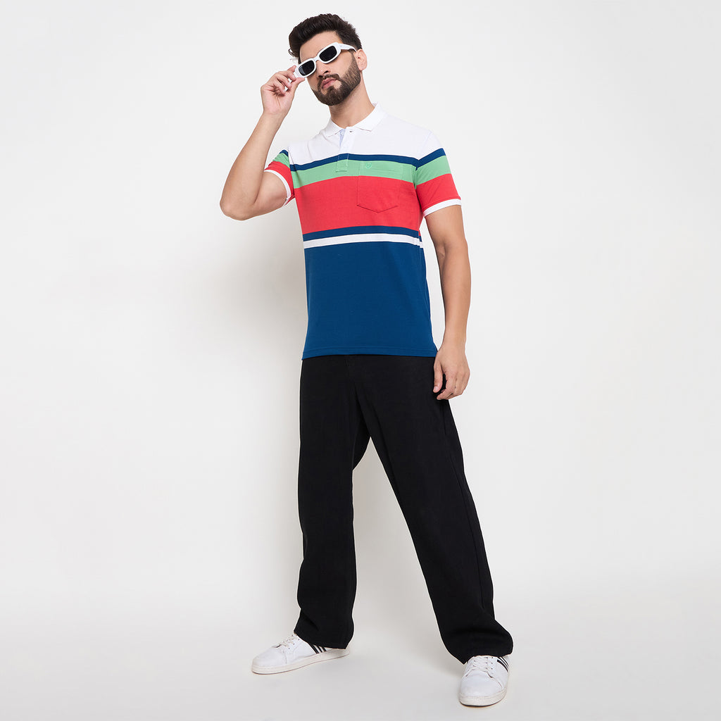 Duke Urban Men Half Sleeve Cotton Tshirt (LF7275)