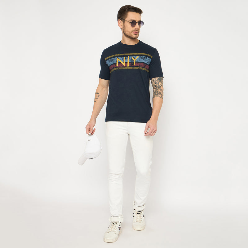Duke Urban Men Half Sleeve Cotton Tshirt (LF7447)