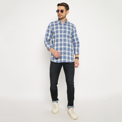 Duke Men Full Sleeve Cotton Shirt (SDO6CHB)