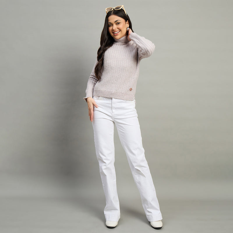 Duke Urban Women Turtle Neck Full Sleeve Sweater (SDS1241)