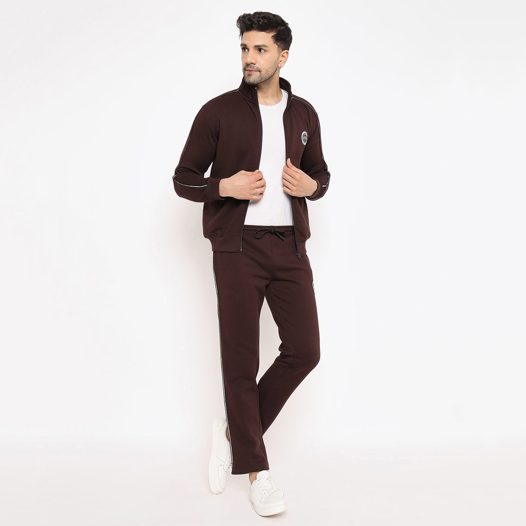 Duke Urban Men Solid Zipper Tracksuit (LF6030)