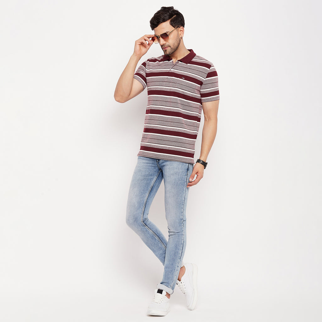 Duke Stardust Men Half Sleeve Cotton Tshirt (1091)