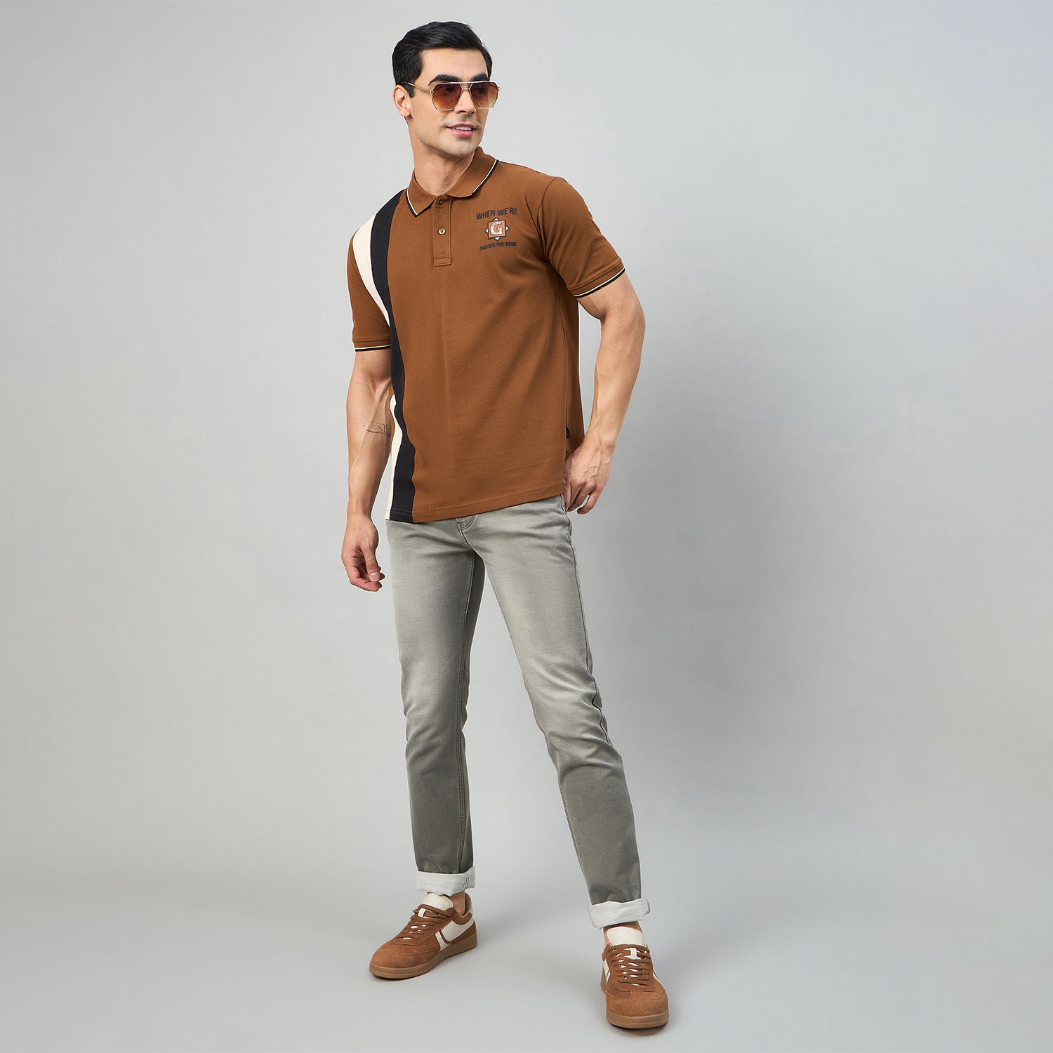 Duke Men Narrow Fit Stretchable Jeans (SDD5999N)